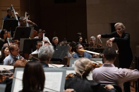 gemma new rehearsal with dallas symphony orchestra