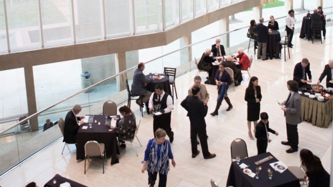 Patron Reception on DSO East Loge