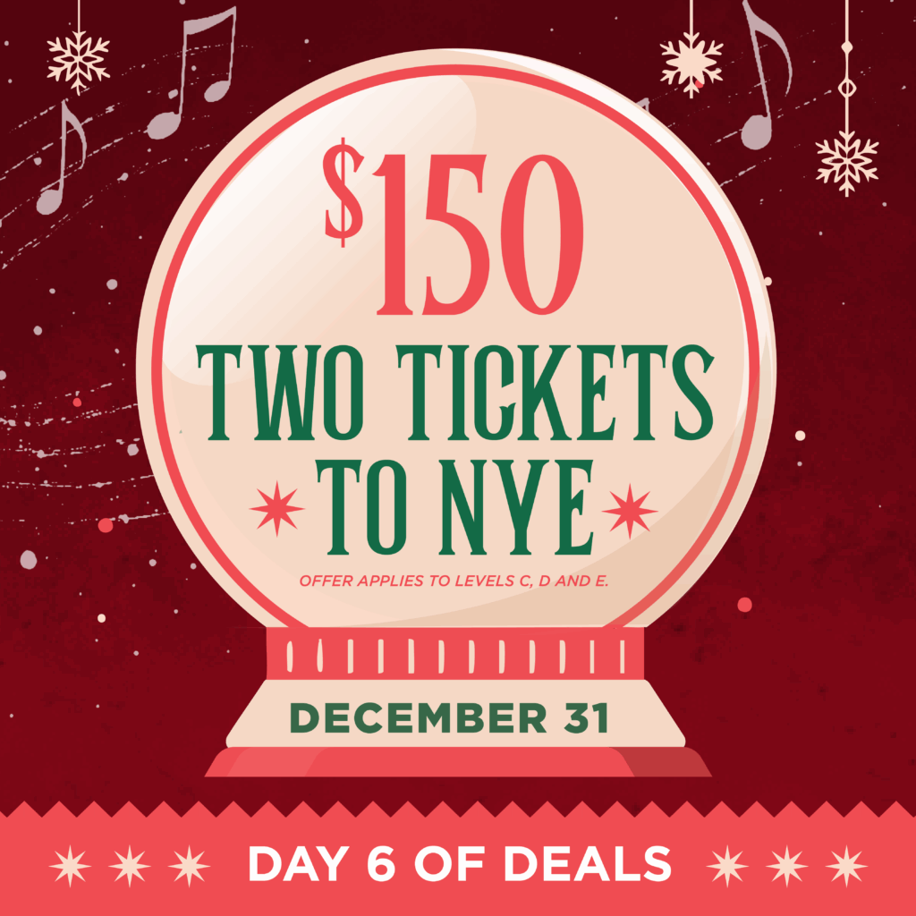 $150 for two tickets to NYE | Day 6 of Deals