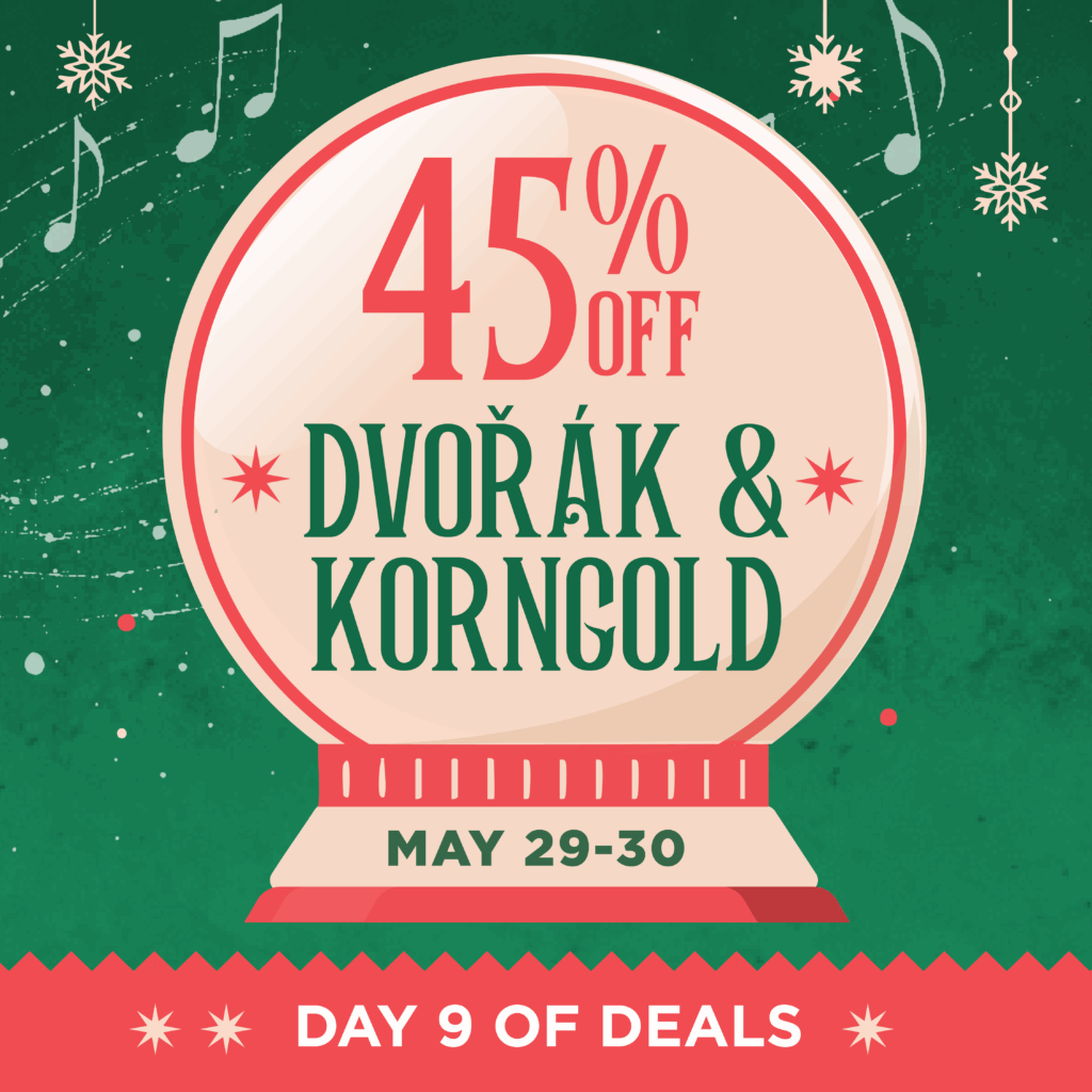 45% off tickets to Dvořák & Korngold | Day 9 of Deals